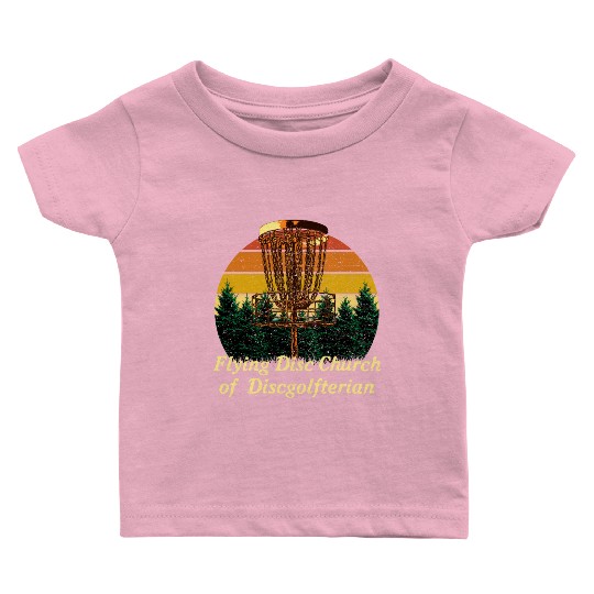 Flying Disc Church Funny Disc Golf Humor Golfer Da Baby T Shirts