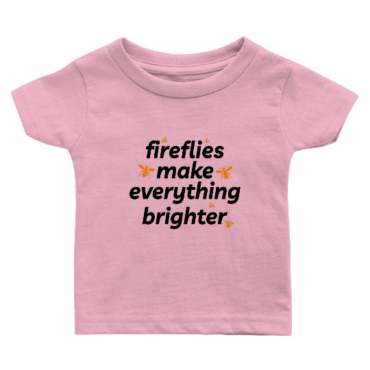 Fireflies Firefly Lightning Bug Insect Collector Baby T Shirts