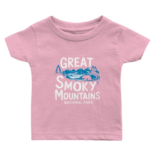 Great smoky mountains national park. Baby T Shirts