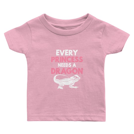 Bearded Dragon Lizard Lover Girl Princess Needs A Baby T Shirts