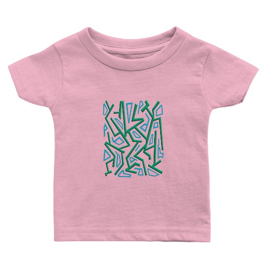 Green Amazing Blue Baby T Shirts