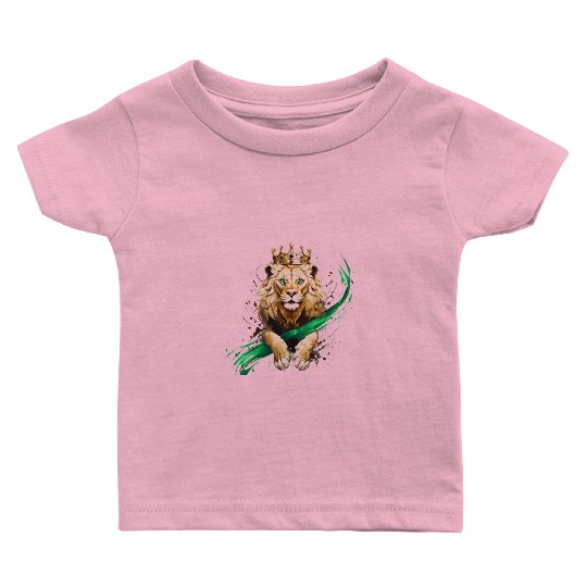 Brave Lion Baby T Shirts