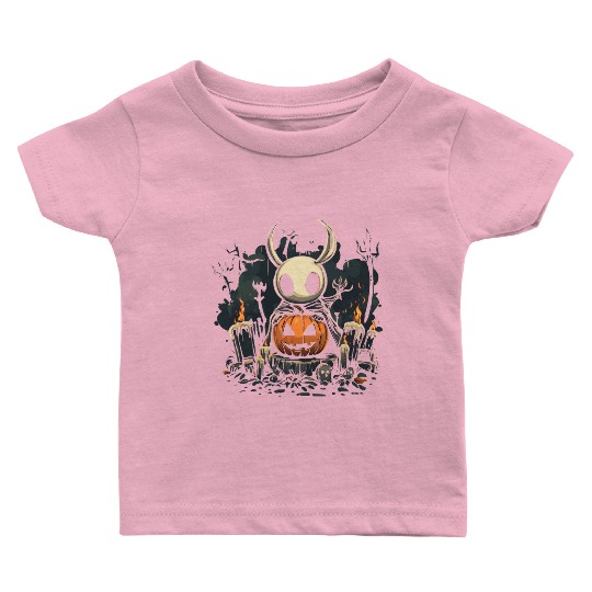 Spooky Hollow Knight Baby T Shirts