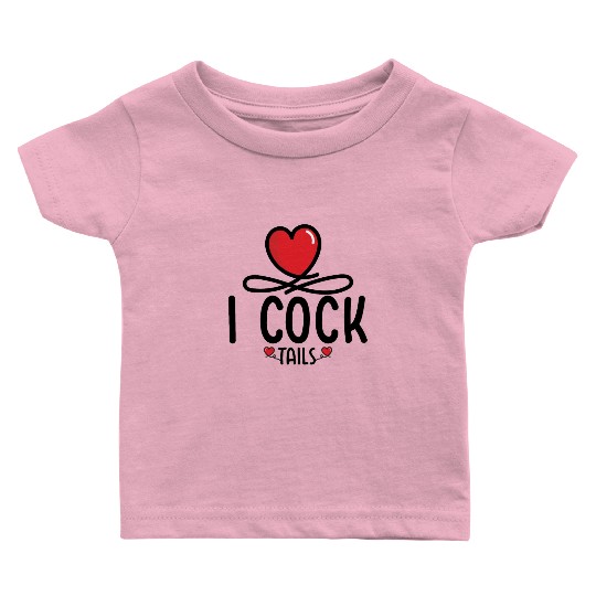Funny I Love Cocktails 5 Baby T Shirts