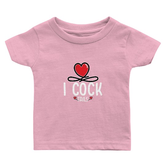 Funny I Love Cocktails 6 Baby T Shirts