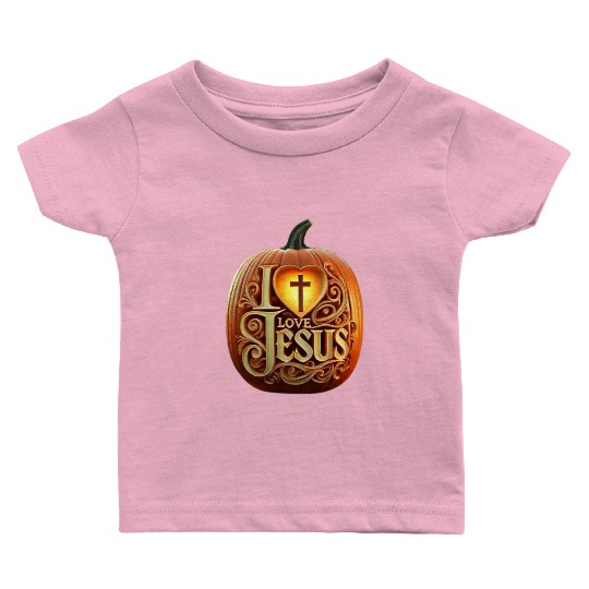 i love jesus Baby T Shirts