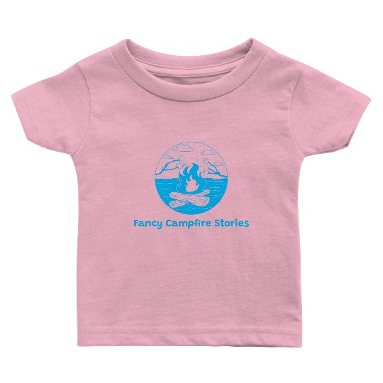 Fancy Campfire Stories Luxury Camping Baby T Shirts