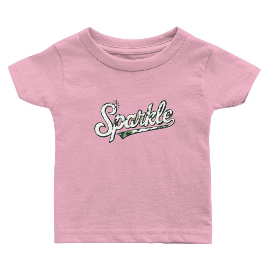 The Sparkle Army Camouflage Baby T Shirts