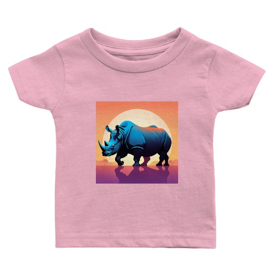 Rhinoceros - 01 Baby T Shirts
