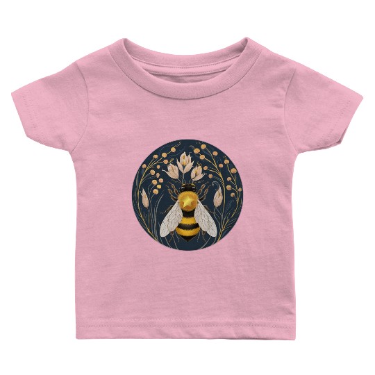 Golden Harvest Honey Bee Baby T Shirts