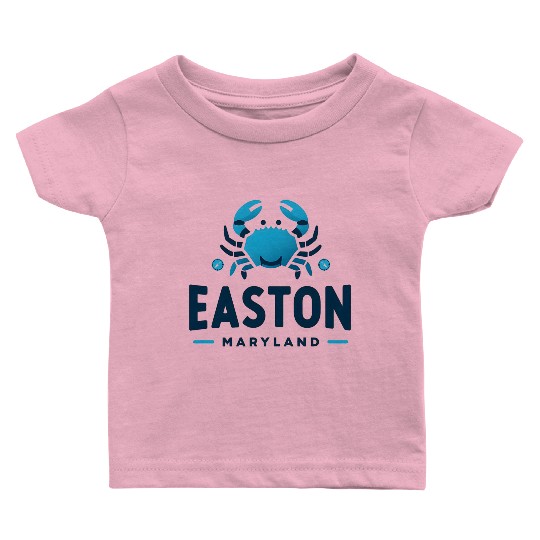 Sea Crab Easton Maryland Easton Md Baby T Shirts