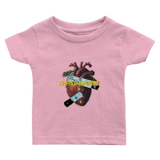 Christmas Spirit Baby T Shirts
