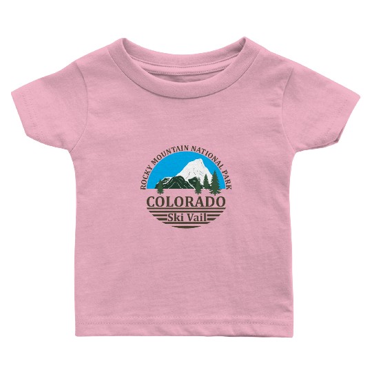 Vail Colorado ski resort Baby T Shirts
