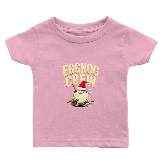 EGGNOG CREW Baby T Shirts