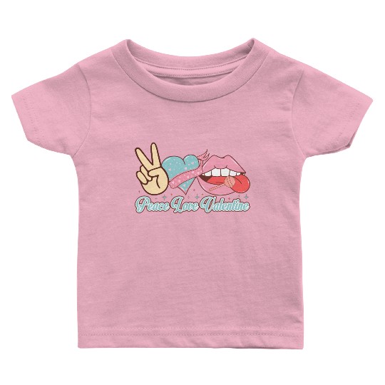 Valentines Day, Valentine Retro Baby T Shirts
