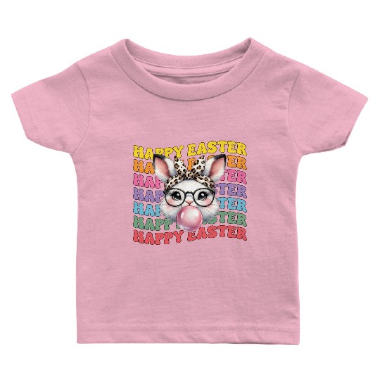 Happy Easter Bunny, Easter Day Baby T Shirts