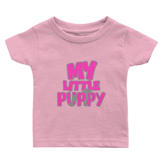My little Puppy Baby T Shirts