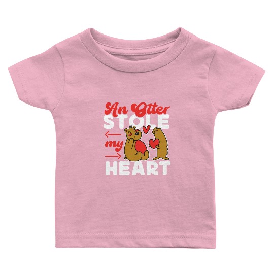 Otter Valentines Day An Otter Baby T Shirts