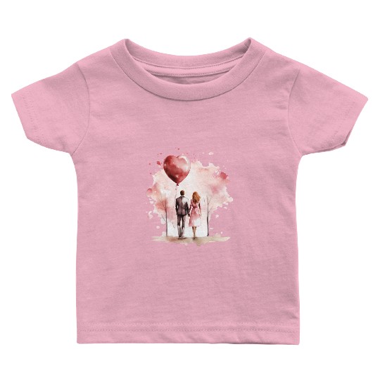 Valentine Day, Coquette Valentine Baby T Shirts