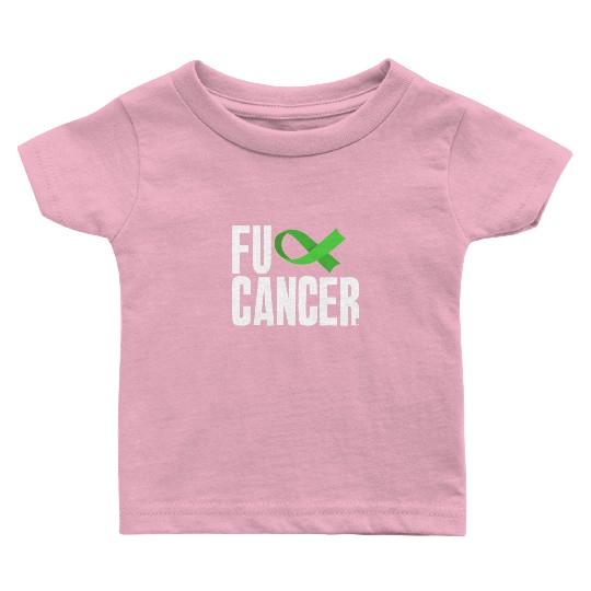 Non-Hodgkin Lymphoma Awareness Fuck Cancer Baby T Shirts