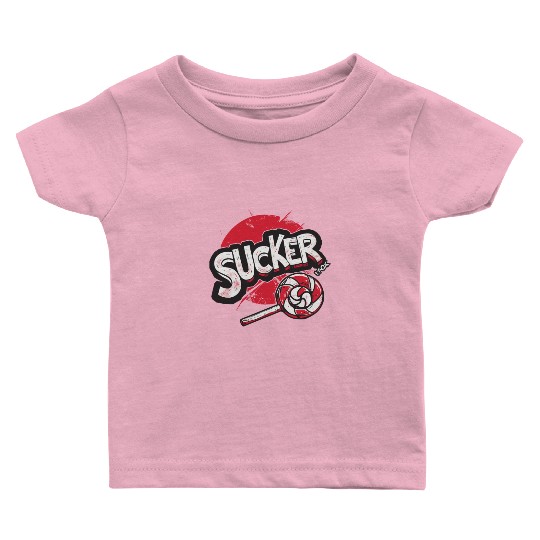 Lollipop Sucker Baby T Shirts