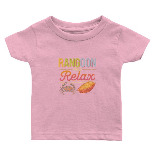 Crab Rangoon Lover American Chinese Sea Food Baby T Shirts