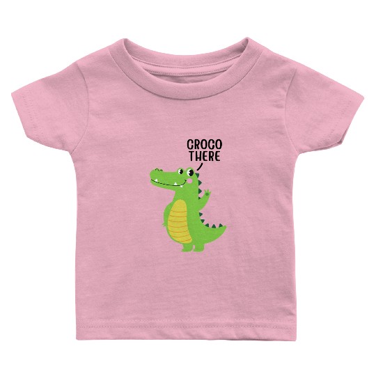 Crocodile Meme Croco There Cello There Hello There Baby T Shirts