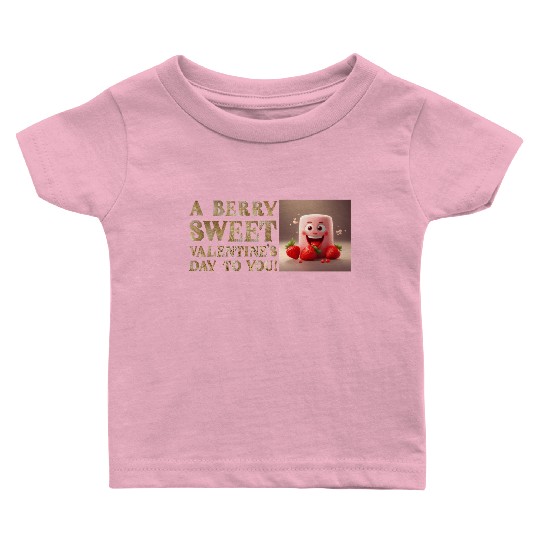 A Berry Sweet Valentine's Day Baby T Shirts