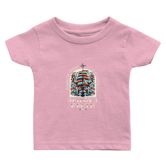 Sailor's Wrath – Nautical Tattoo Art Baby T Shirts