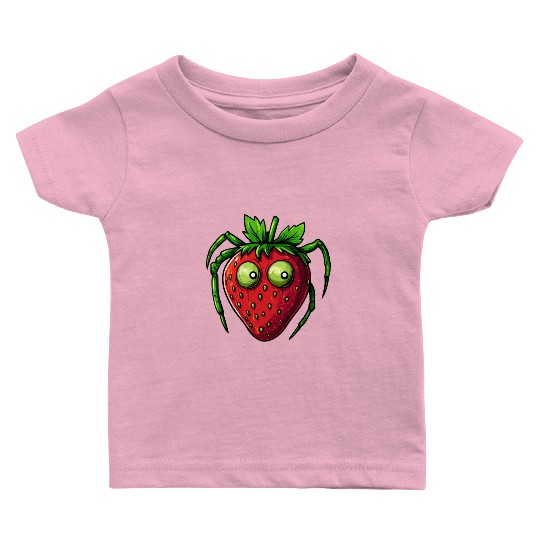 Strawberry Spider Strawberry Spider Baby T Shirts