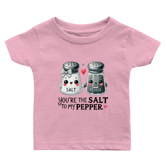 Salt to my Pepper Baby T Shirts