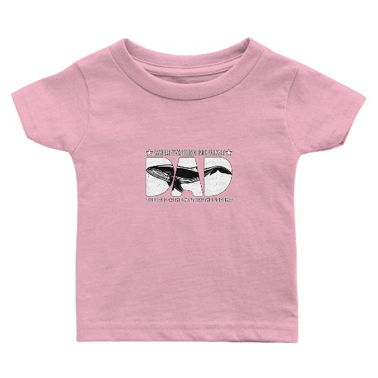 Whale Watching Enthusiast Dad The Marine Biologist Baby T Shirts