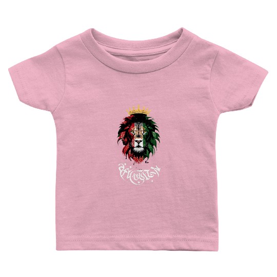 Afghanistan Lion Baby T Shirts