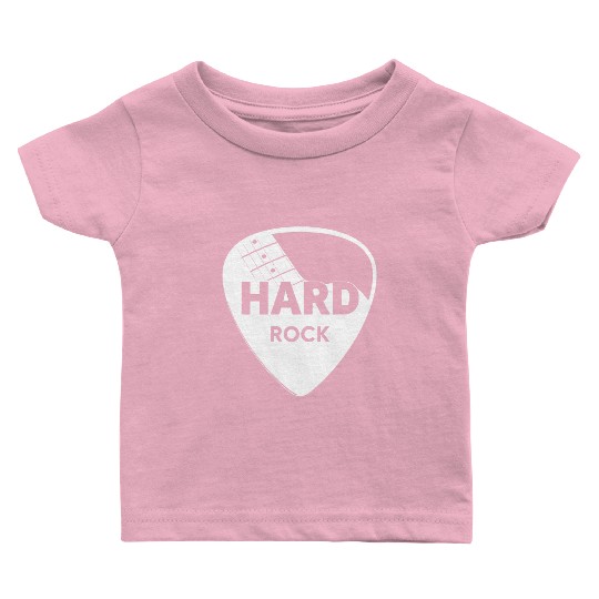 Hard Rock Guitar Pick Baby T Shirts