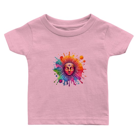 Music Festival Baby T Shirts - Colorful Yoga Outfit