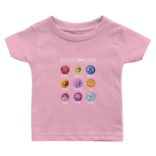Biology Immune System Cells Baby T Shirts