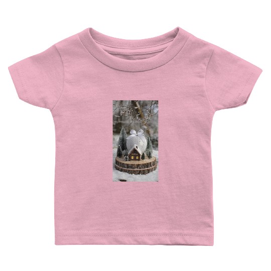 Winter Wonderland: A Miniature Holiday Escape Baby T Shirts