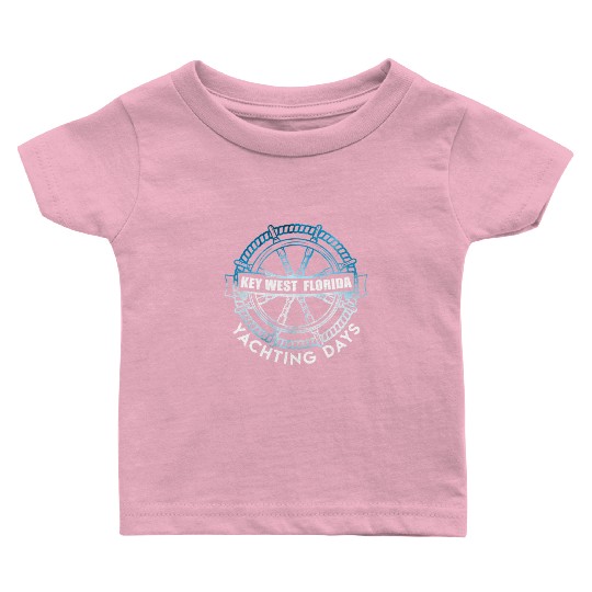 KEY-WEST FLORIDA YACHTING DAYS Sailing Outfit Baby T Shirts