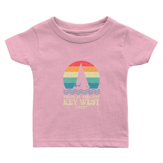 Florida TROPICAL PARADISE KEY-WEST COAST Baby T Shirts