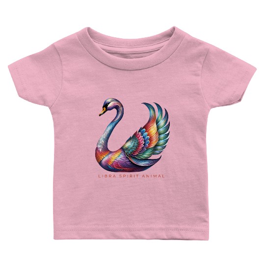 Libra Spirit Animal Swan Alebrije Baby T Shirts