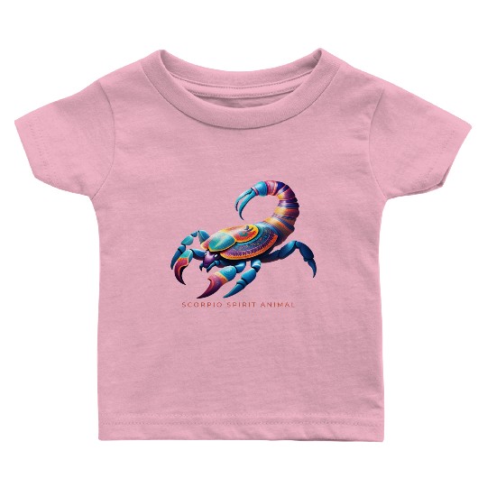Scorpio Spirit Animal Scorpion Alebrije Male Baby T Shirts
