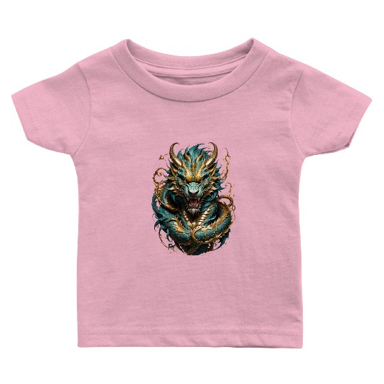 The chinese Dragon Baby T Shirts