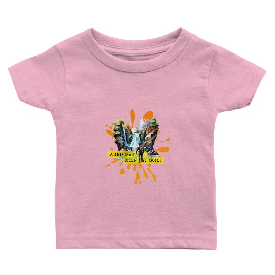 NEURODIVERGENT adhd noise Baby T Shirts