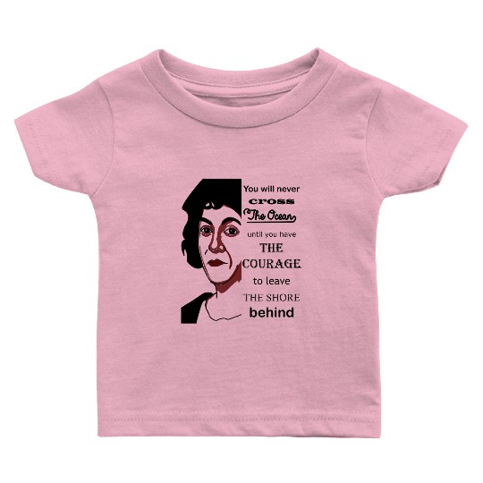 Christopher Columbus day courage Baby T Shirts
