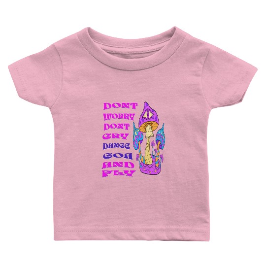 Music Festival Baby T Shirts - Colorful Yoga Outfit