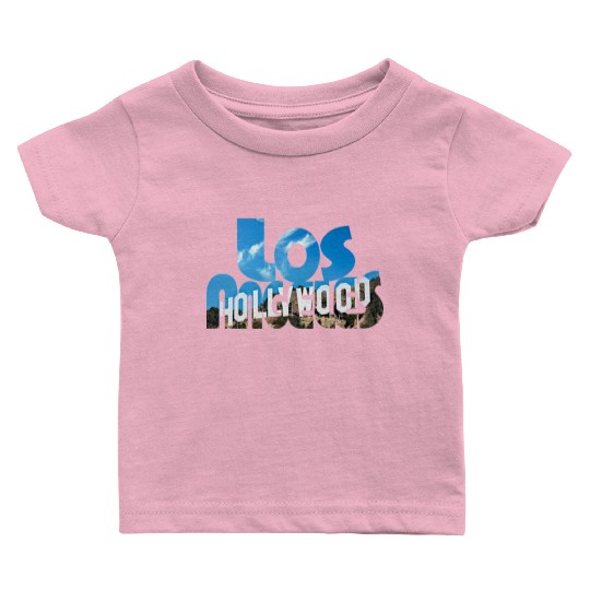 Hollywood on Los Angeles Baby T Shirts