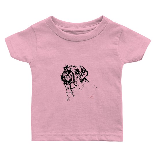 pug dog Baby T Shirts