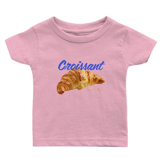 Croissant Lover Baby T Shirts