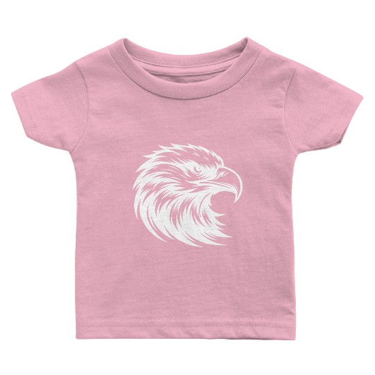 Elegant Bird Of Prey As A Powerful Animal Graphic Baby T Shirts