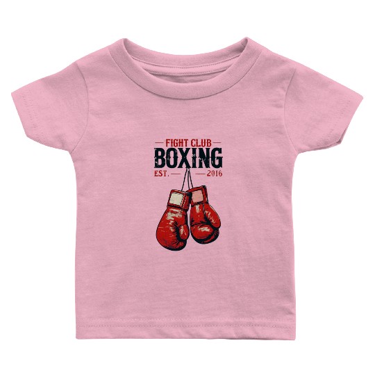Fight Club Boxing Design Baby T Shirts